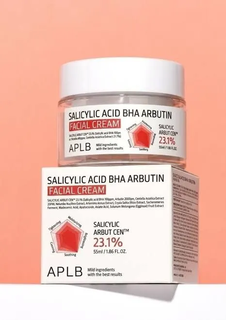 APLB SALICYLIC ACID BHA ARBUTIN facial cream